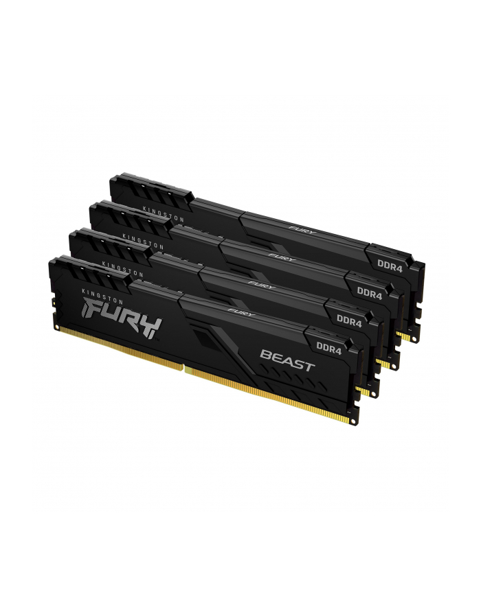 KINGSTON 32GB 3200MHz DDR4 CL16 DIMM (Kit of 4) FURY Beast Black KF432C16BBK4/32 główny