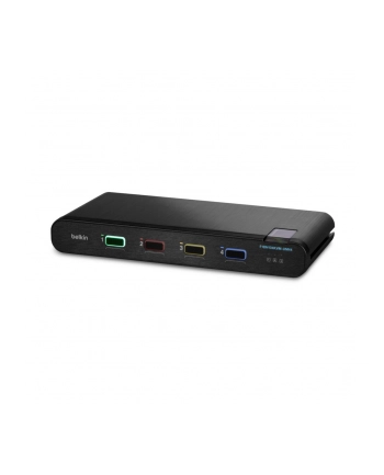 Belkin F1DN104KVM-UNN4 (4-Port Single Head DP/HDMI to DP/HDMI Video Secure Desktop KVM Switch  No CAC PP40)