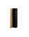 cama meble Witryna VIGO pełna'180' 180/40/30 czarny/dąb wotan - nr 2