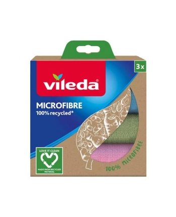 VILEDA Ściereczka Mikrofibra 100% Recycled 3 szt nr 2