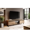cama meble Szafka RTV NORD II 170cm dąb wotan/antracyt - nr 4