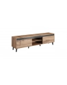 cama meble Szafka RTV NORD II 170cm dąb wotan/antracyt - nr 5