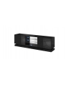 cama meble Szafka RTV QIU 200 MDF czarny połysk/czarny połysk - nr 11
