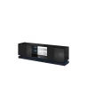 cama meble Szafka RTV QIU 200 MDF czarny połysk/czarny połysk - nr 1