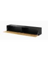 cama meble Szafka RTV VIGO '180' 30/180/40 czarny/dąb wotan - nr 2