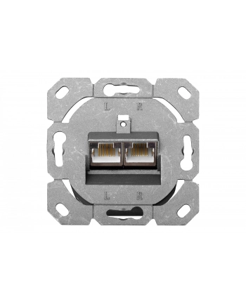 Gniazdo natynkowe DIGITUS 2x RJ45 ekranowane  kat. 6 nr 1