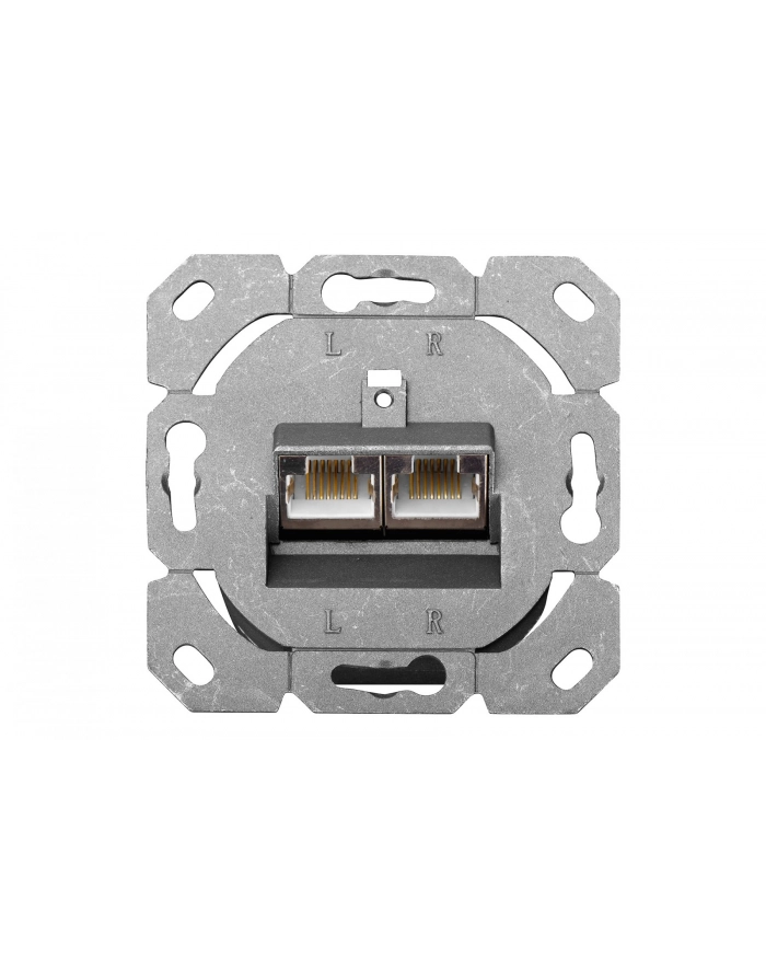 Gniazdo natynkowe DIGITUS 2x RJ45 ekranowane  kat. 6 główny