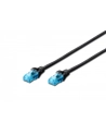 Patchcord DIGITUS UTP kat. 5e 3m PVC czarny - nr 3