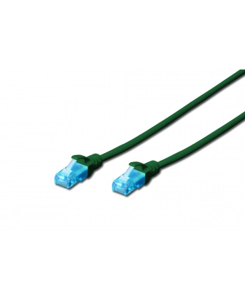 Patchcord DIGITUS UTP kat. 5e 3m PVC zielony nr 2