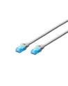 Patchcord DIGITUS UTP kat. 5e 3m PVC szary - nr 3