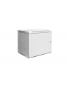 Szafa wisząca DIGITUS 19'' 9U 600/450 drzwi blaszane (RAL 7035) - nr 1
