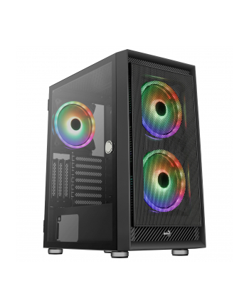 Aerocool Graphite v3 Midi-Tower - czarny