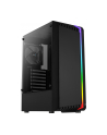 Aerocool Bionic v1 Midi-Tower, RGB, Tempered Glass - czarny - nr 1