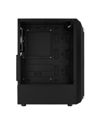 Aerocool Bionic v1 Midi-Tower, RGB, Tempered Glass - czarny