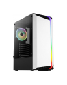 Aerocool Bionic v2 Midi-Tower, RGB, Tempered Glass - czarny/biały - nr 1