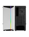 Aerocool Bionic v2 Midi-Tower, RGB, Tempered Glass - czarny/biały - nr 49
