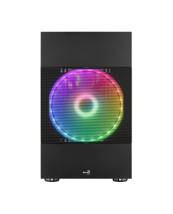 Aerocool Atomic v1 Midi-Tower, ARGB, Tempered Glass - czarny nr 1