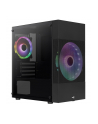 Aerocool Atomic Lite v2 Micro-ATX Gehäuse, RGB, Tempered Glass - czarny - nr 26