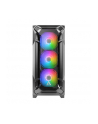 Antec Dark Fleet DF600 FLUX Midi-Tower, RGB, Tempered Glass - czarny - nr 50