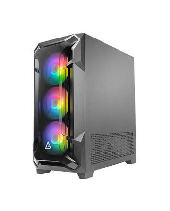 Antec Dark Fleet DF600 FLUX Midi-Tower, RGB, Tempered Glass - czarny