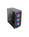 Antec Dark Fleet DF600 FLUX Midi-Tower, RGB, Tempered Glass - czarny - nr 86