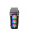Antec Dark Fleet DF600 FLUX Midi-Tower, RGB, Tempered Glass - czarny - nr 101