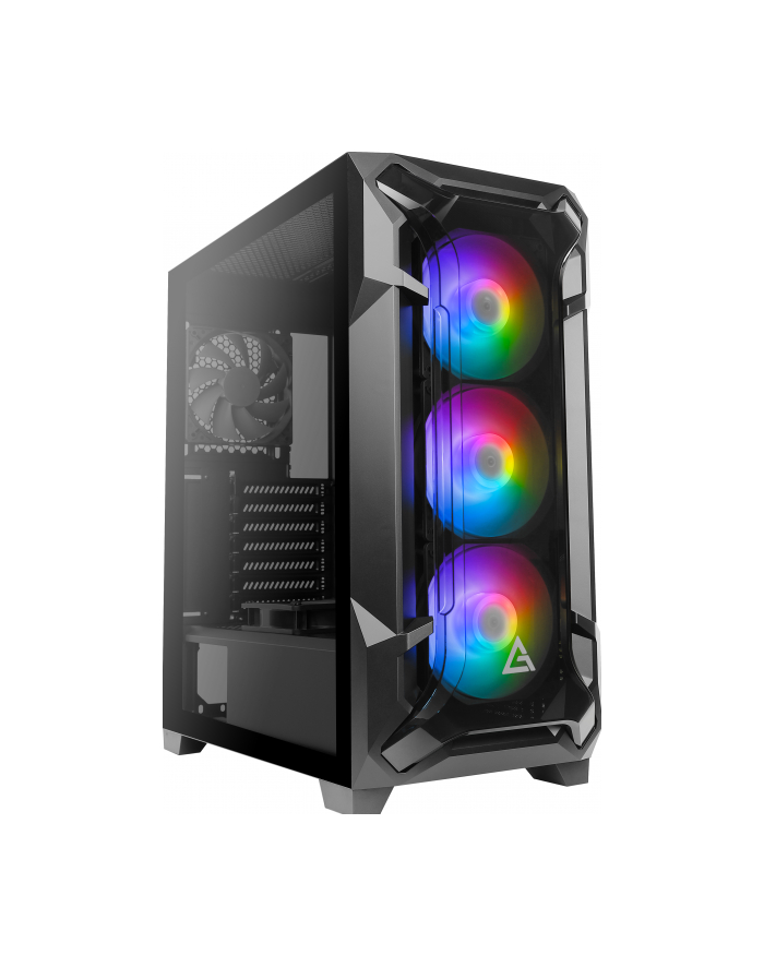 Antec Dark Fleet DF600 FLUX Midi-Tower, RGB, Tempered Glass - czarny główny