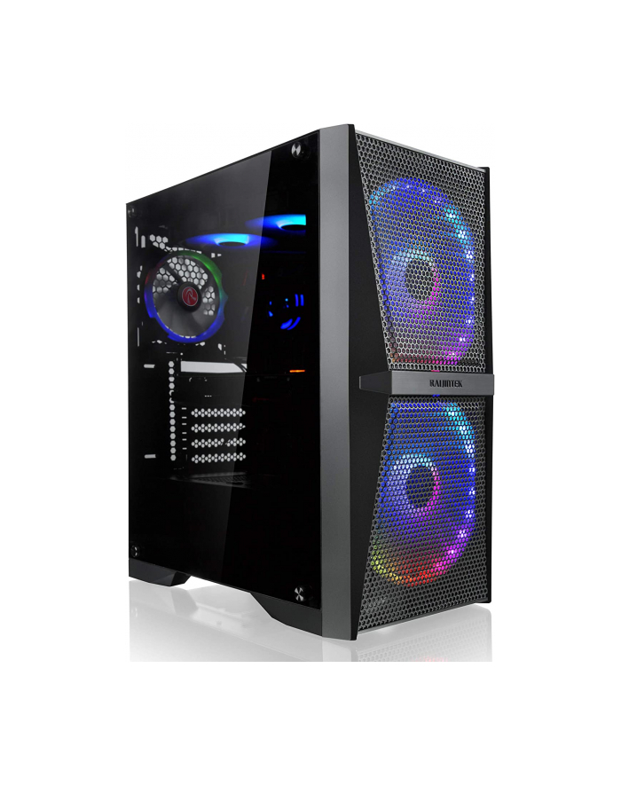 Raijintek SILENOS MS Pro Midi-Tower - czarny główny