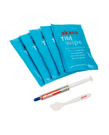 Akasa TIM Wipe Kit Chusteczki do czyszczenia + Pasta termiczna