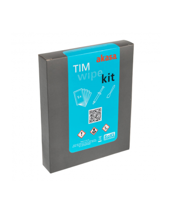 Akasa TIM Wipe Kit Chusteczki do czyszczenia + Pasta termiczna