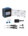 Lian Li UNI FAN SL140 RGB PWM Fan, 2er Pack include Controller - 140mm, biały - nr 6