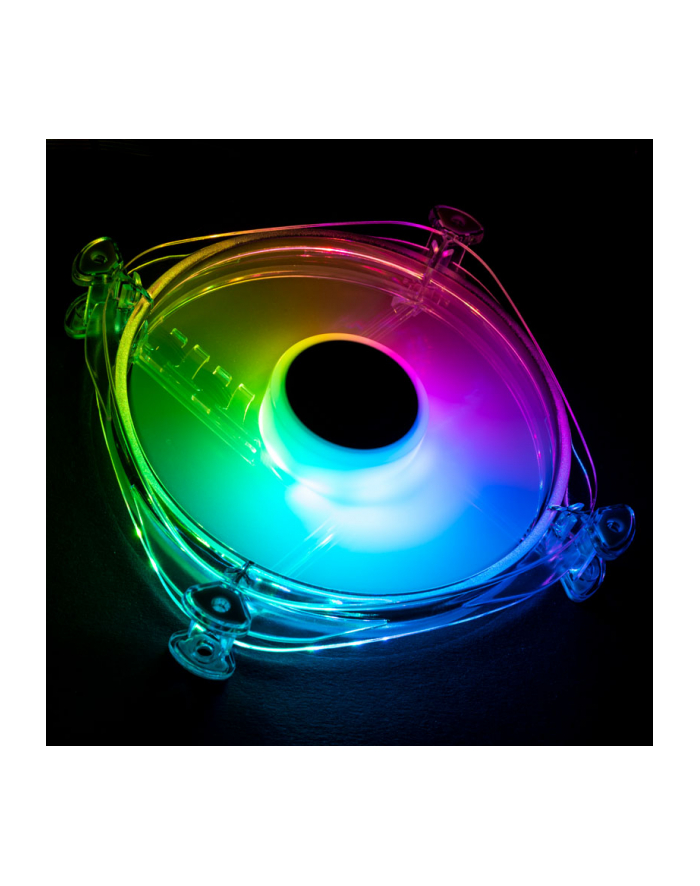 Lamptron Icecloud+ ARGB 120 PWM Fan - transparent główny