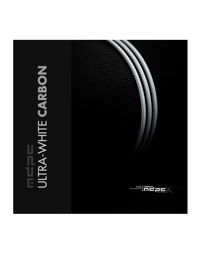 MDPC-X Sleeve XTC - Ultra-White-Carbon, 1m główny