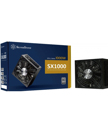 Silverstone SX1000 Platinum Netzteil, 80 PLUS Platinum, vollMODULARNY - 1000 Watt