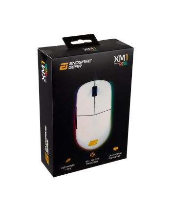 Endgame Gear XM1 RGB Mysz Gamingowa - biały