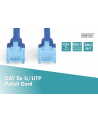Patchcord DIGITUS UTP kat. 5e 3m PVC niebieski - nr 3