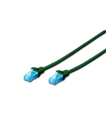 Patchcord DIGITUS UTP kat. 5e 3m PVC zielony nr 2