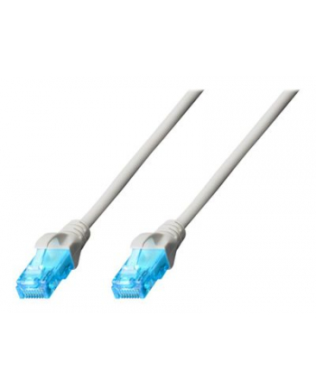 Patchcord DIGITUS UTP kat. 5e 30m PVC szary