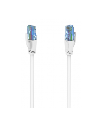 HAMA POLSKA Kabel sieciowy Hama CAT6a U/UTP 10 Gbit/s 5m biały