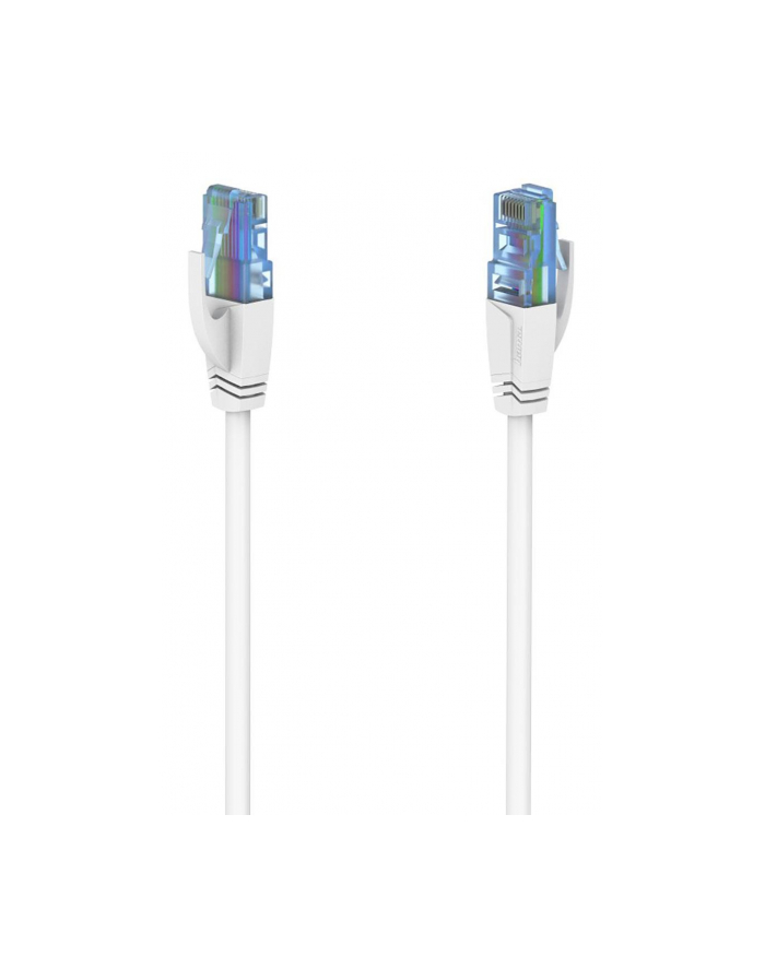 HAMA POLSKA Kabel sieciowy Hama CAT6a U/UTP 10 Gbit/s 10m biały główny