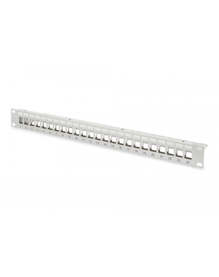 Patch panel DIGITUS 19'' 24 porty 1U (RAL 7035) główny