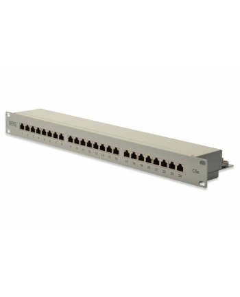 Patch panel DIGITUS 19'' 24x RJ45 S/FTP kat. 5e 1U