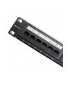 Patch panel RACK QOLTEC 24 porty | kat.6 UTP | Czarny - nr 2