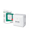 Gniazdo natynkowe DIGITUS 2x RJ45 ekranowane  kat. 6 - nr 3