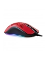 Arozzi Favo Ultra Light Mysz Gamingowa - czarny/czerwony - nr 10
