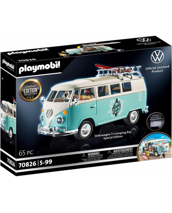 Playmobil Volkswagen T1 Camping Bus LIMITED - 70826