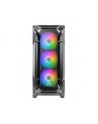 Antec Dark Fleet DF600 FLUX Midi-Tower, RGB, Tempered Glass - czarny - nr 102