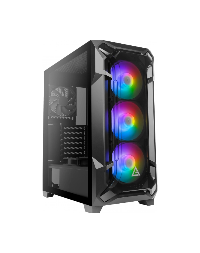 Antec Dark Fleet DF600 FLUX Midi-Tower, RGB, Tempered Glass - czarny główny