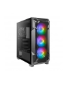 Antec Dark Fleet DF600 FLUX Midi-Tower, RGB, Tempered Glass - czarny - nr 63