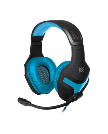 Słuchawki z mikrofonem Defender SCRAPPER 500 Gaming niebiesko-czarne + adapter 4 pin + GRA nr 1